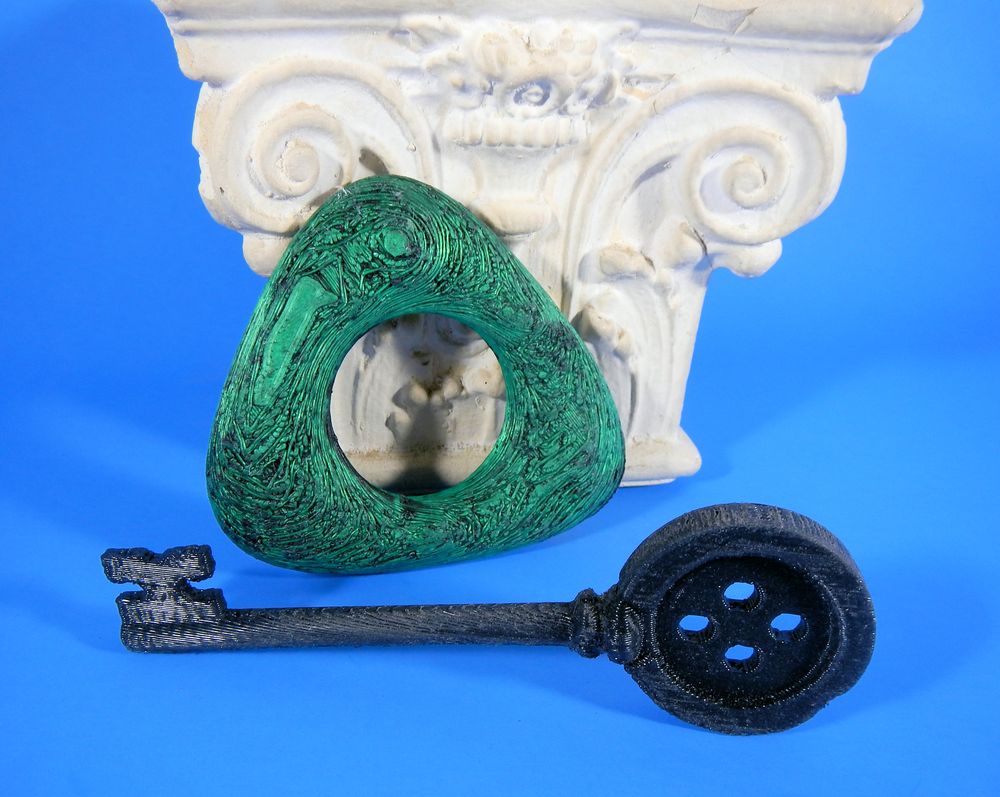 Coraline Seeing Stone and Button Key Set