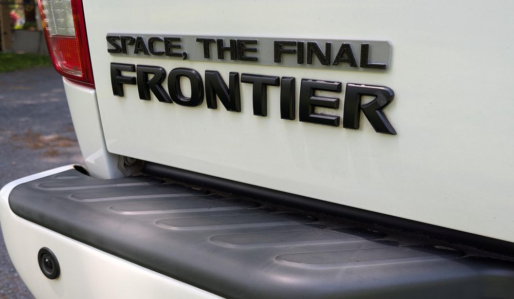 Star Trek "Space the Final" Magnetic Sticker for Nissan