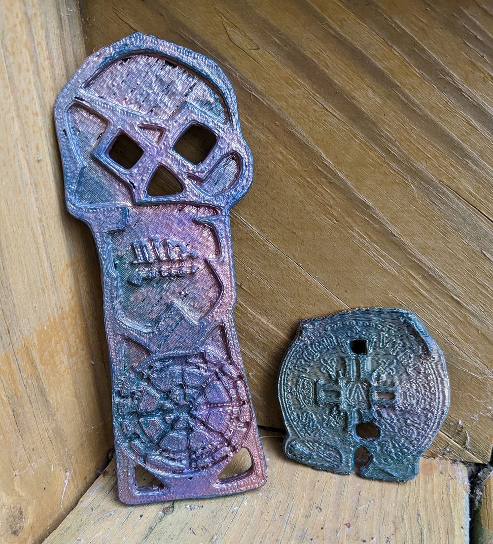 Goonies Copper Bones & Pirate Doubloon Cosplay Props